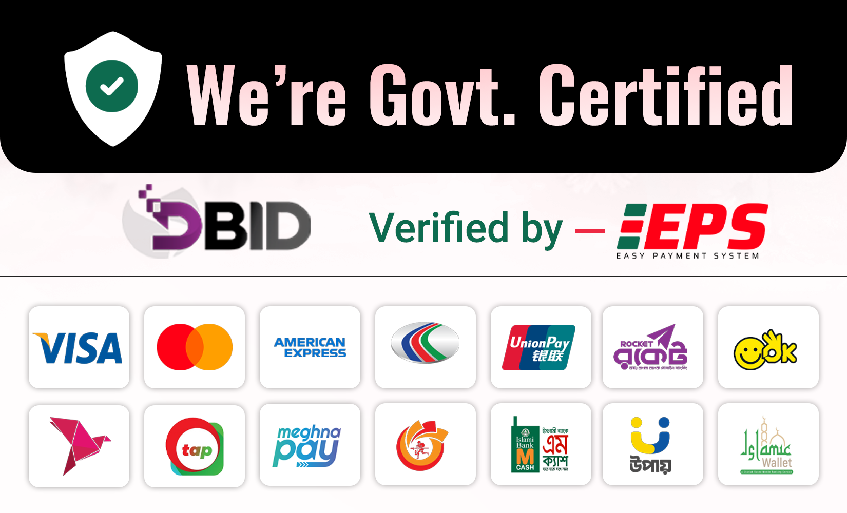 Adobe Bazar Payment Methods