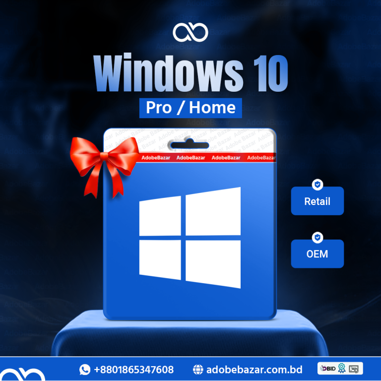 Windows 10 Product Key Lifetime Activation Price in BD