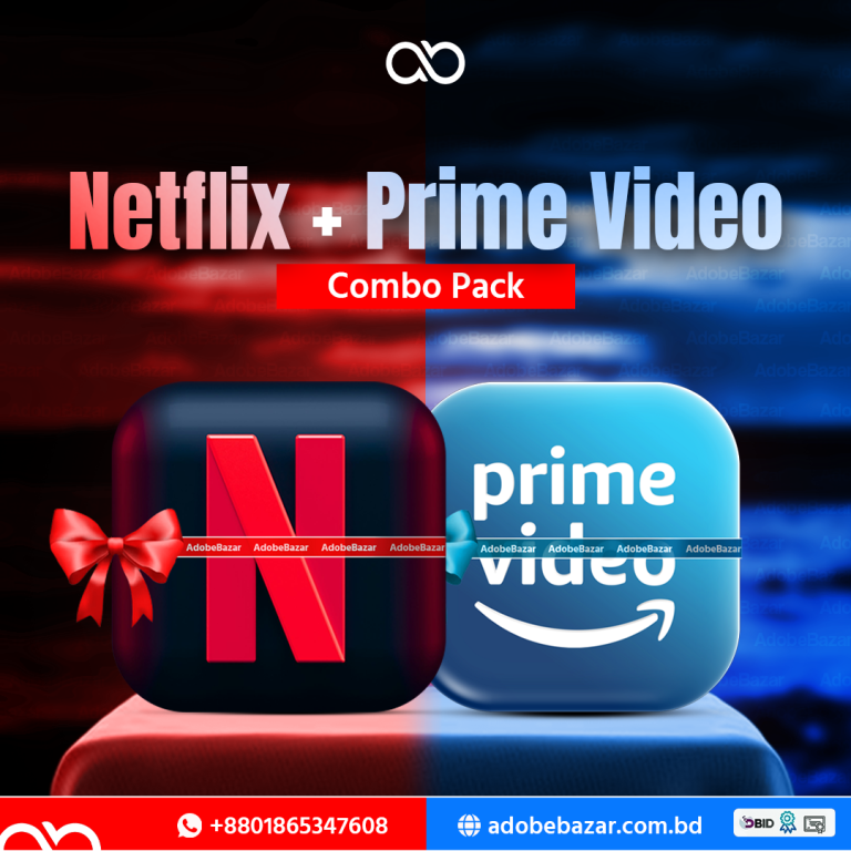 Netflix + Prime Video Combo Package BD